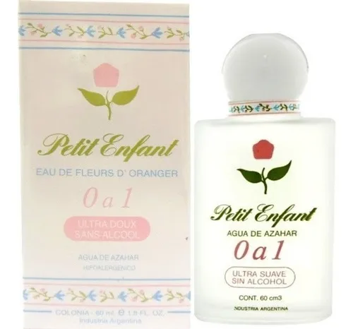 PETIT ENFANT AGUA DE AZAHAR 0 A 1 X60ML – Pañalera Belyan